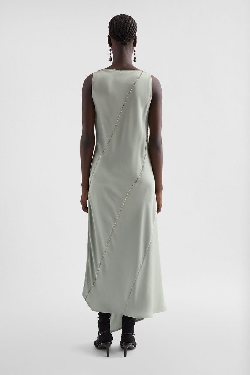 V-Neck Dress with Crystals 5