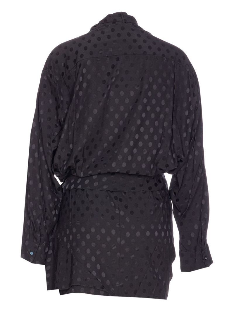 Isabel Marant polka-dot tie-belt dress outlook