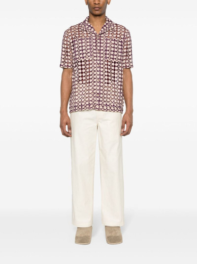 Andersson Bell open-knit shirt outlook