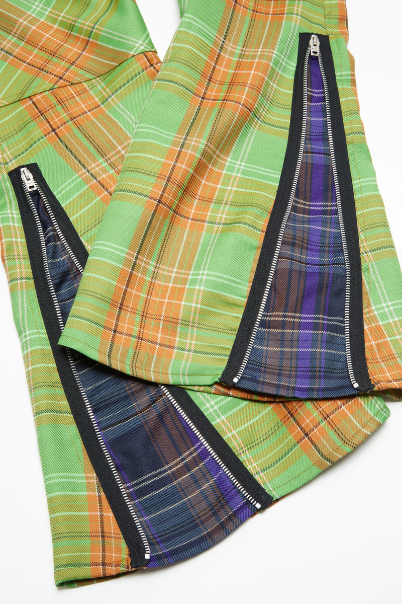 Cargo check trousers - Green/brown 6