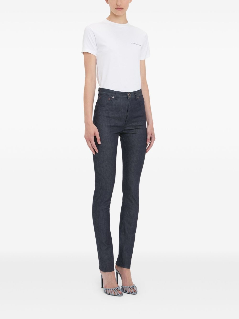 high-waisted skinny jeans - 3
