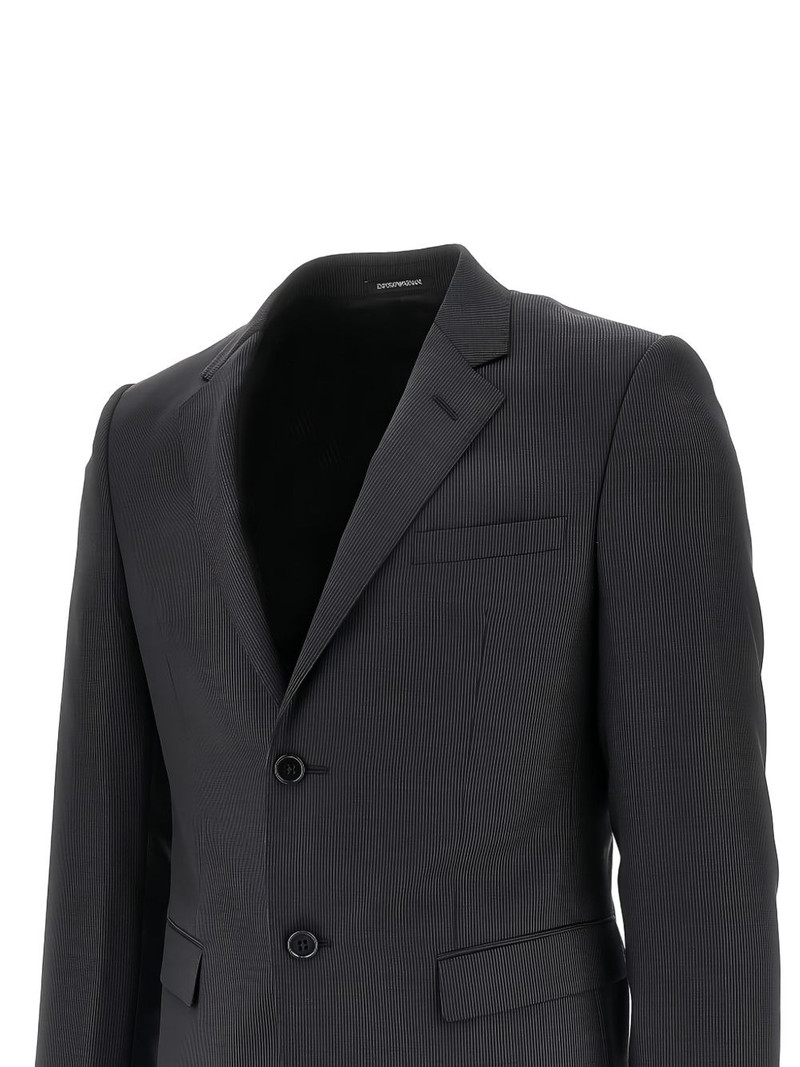 EMPORIO ARMANI single-breasted suit outlook
