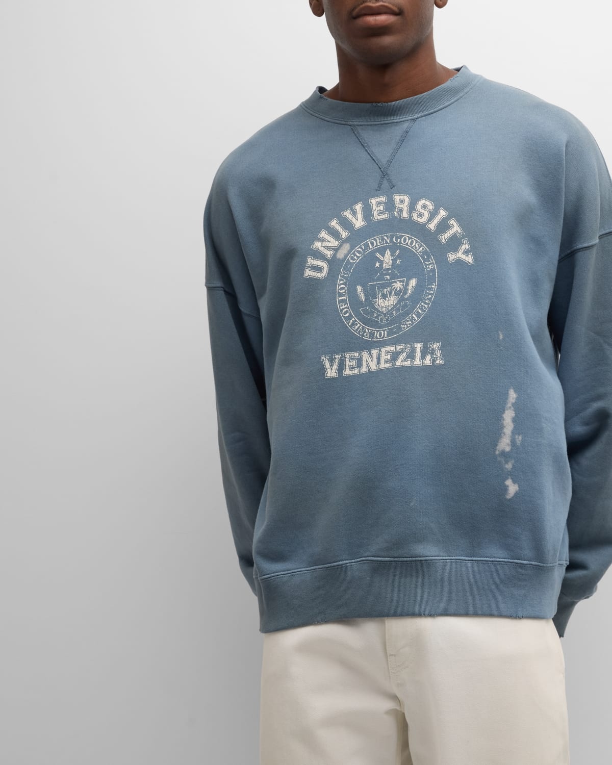 Men's Journey Vintage College Sweatshirt - 7