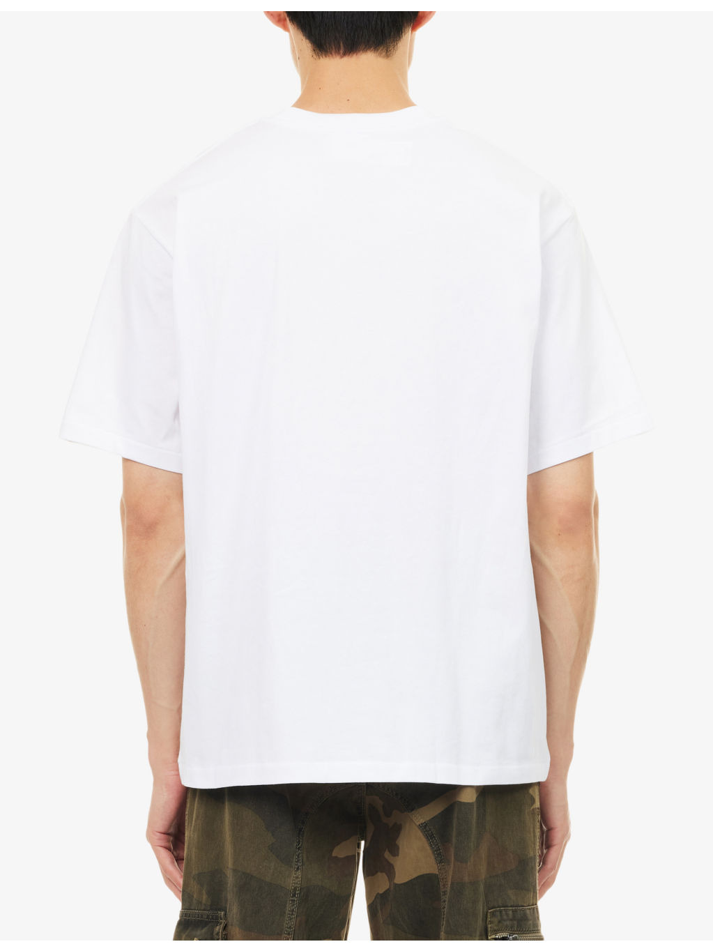 1st Camo Shark Graphic-Print Cotton T-Shirt - 4