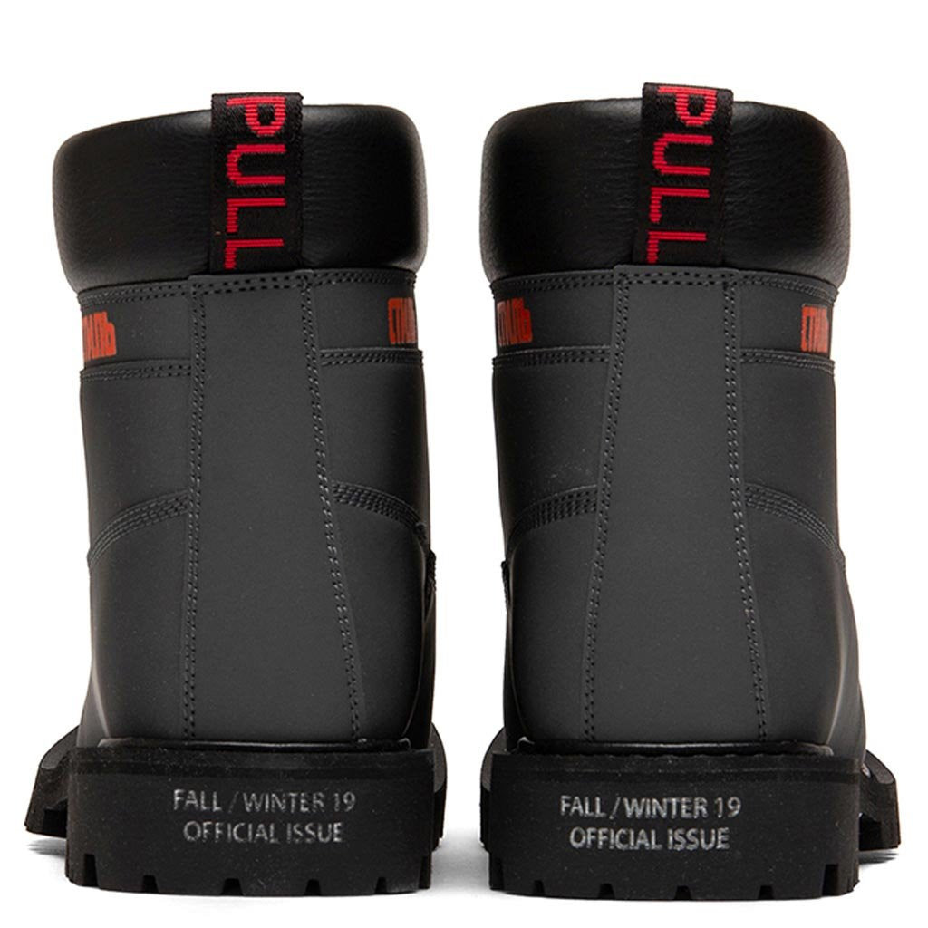 HERON PRESTON REFLECTIVE ANKLE BOOT - BLACK - 3