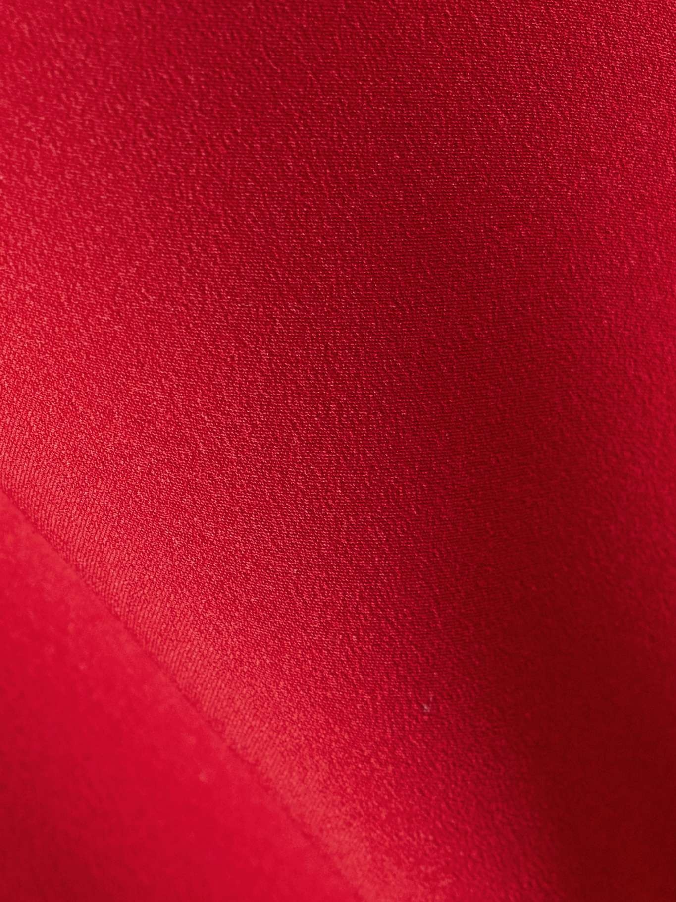 Ember belted crepe maxi dress Red - 4