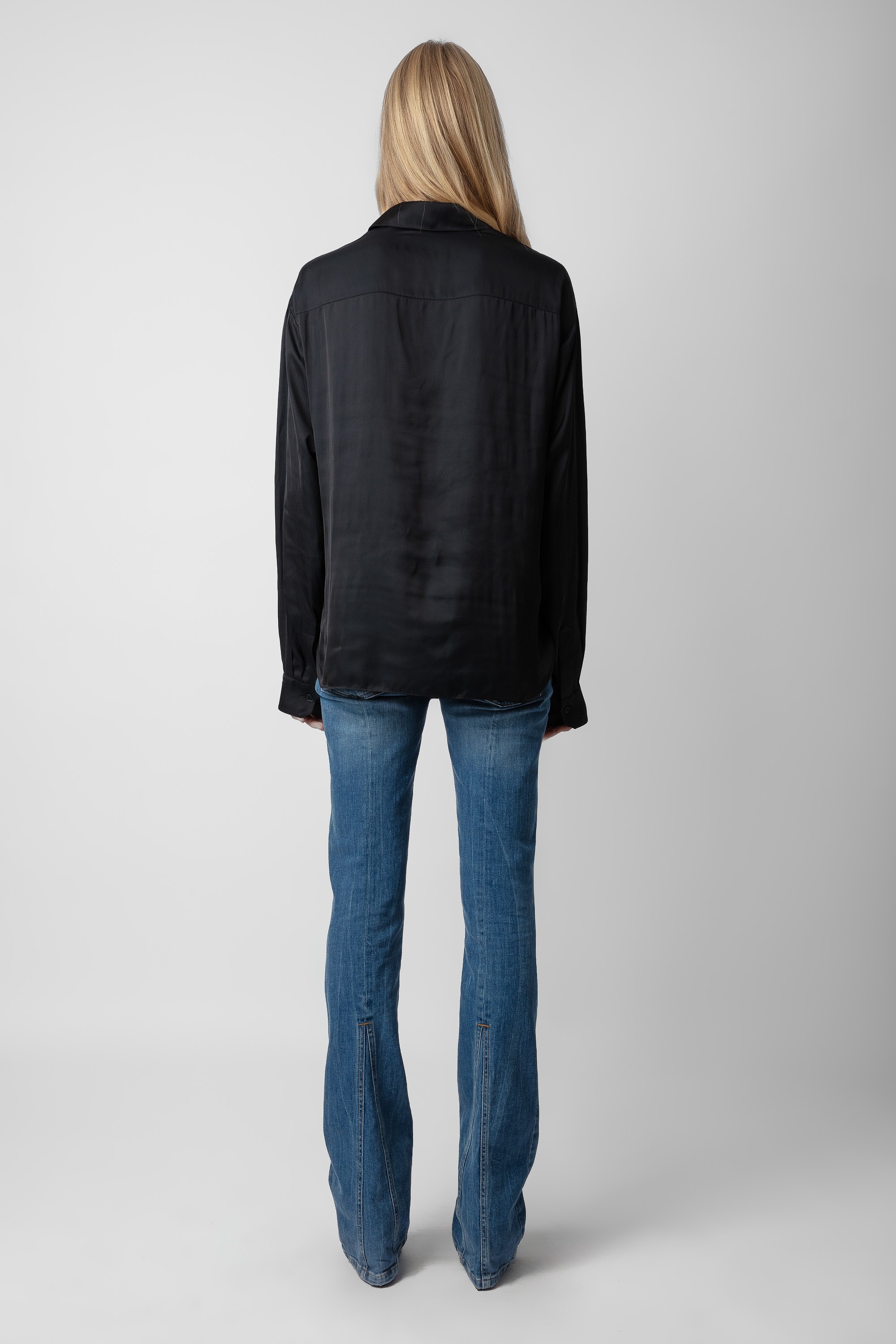 Tyrone Satin Shirt - 7