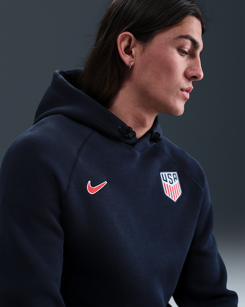 USMNT Tech Men's Nike Soccer Fleece Pullover Hoodie 3