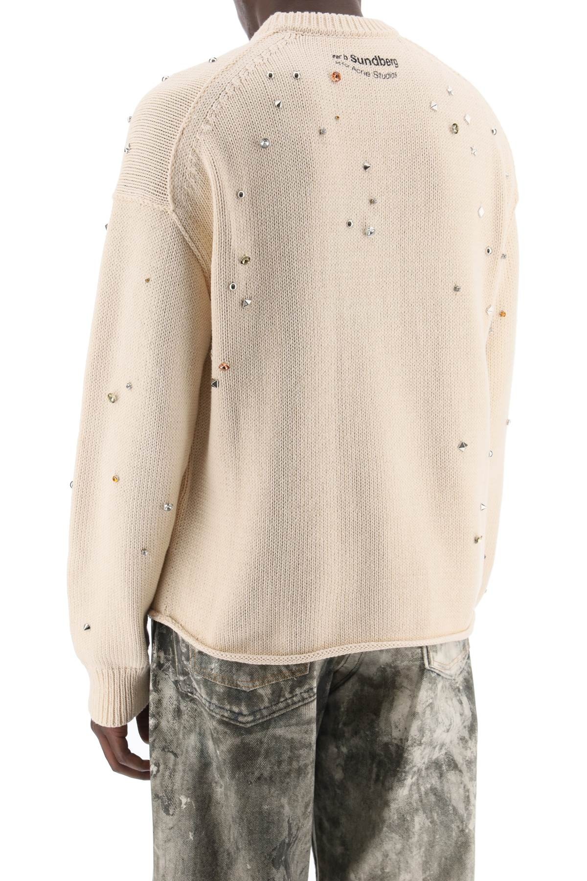 Acne Studios "Studded Pullover With Animation Men - 3