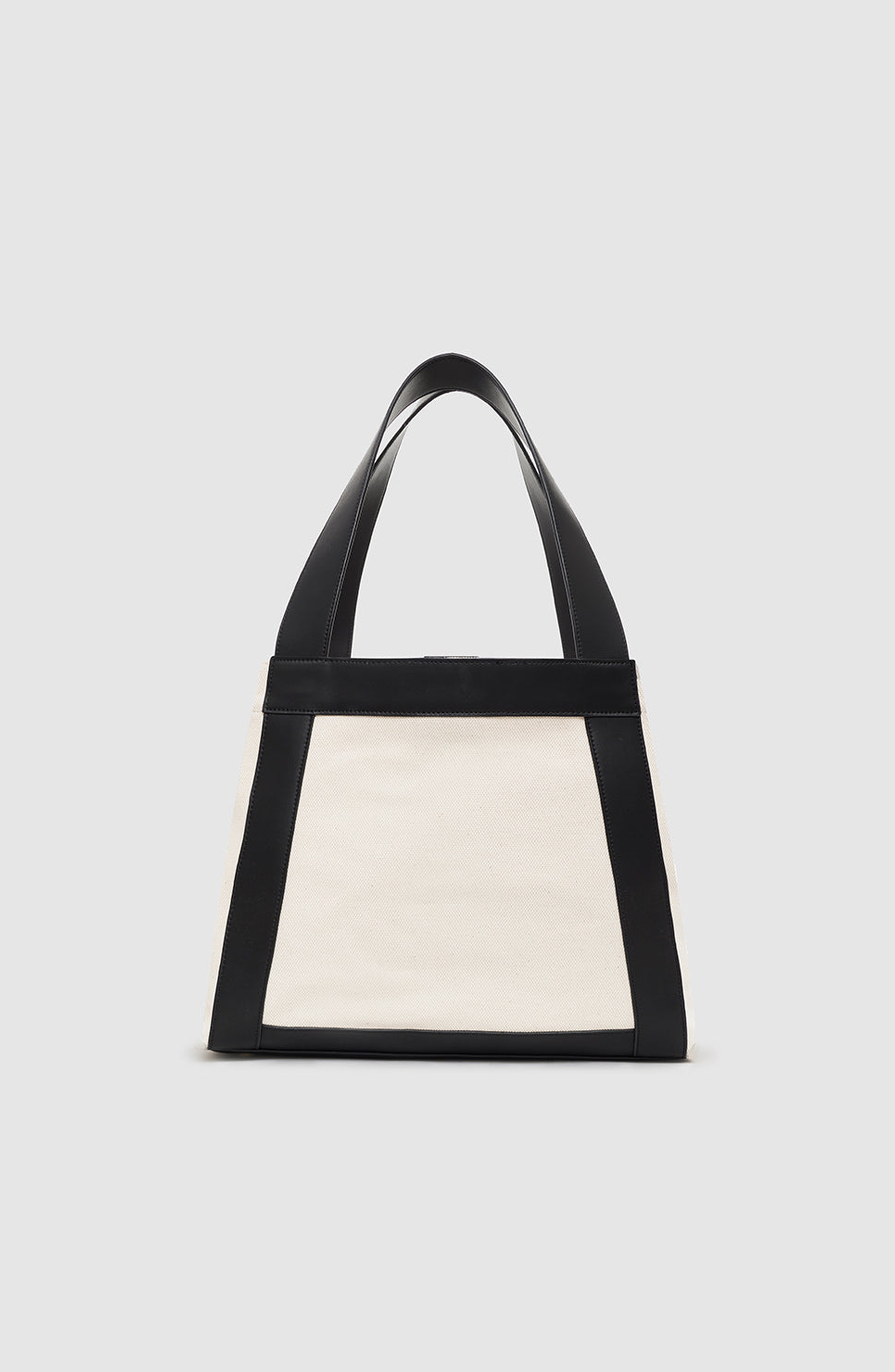 ANINE BING Cara Tote in Natural Canvas /Black at Nordstrom - 7