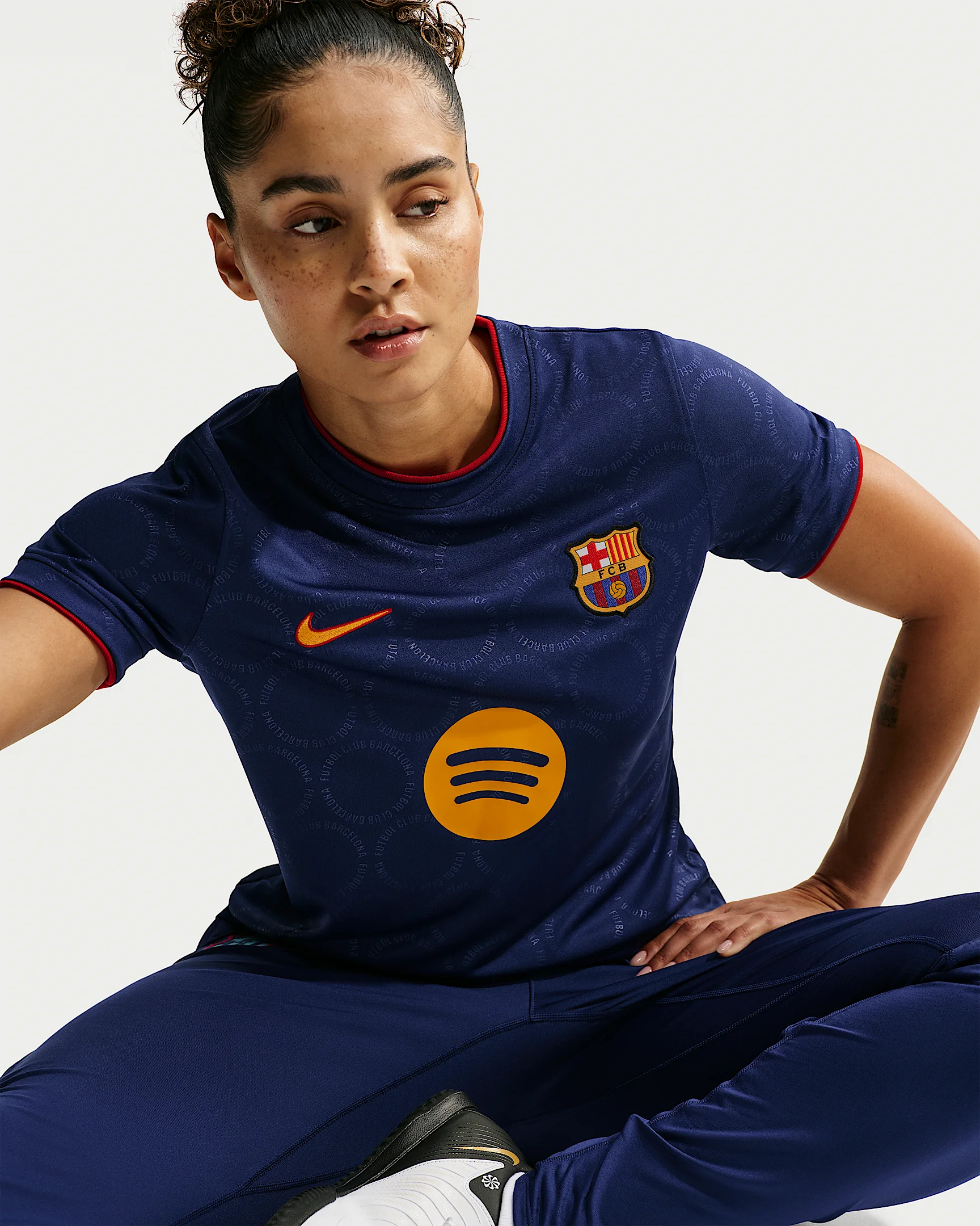 FC Barcelona Third Women's Nike Dri-FIT Soccer Pre-Match Top - 1