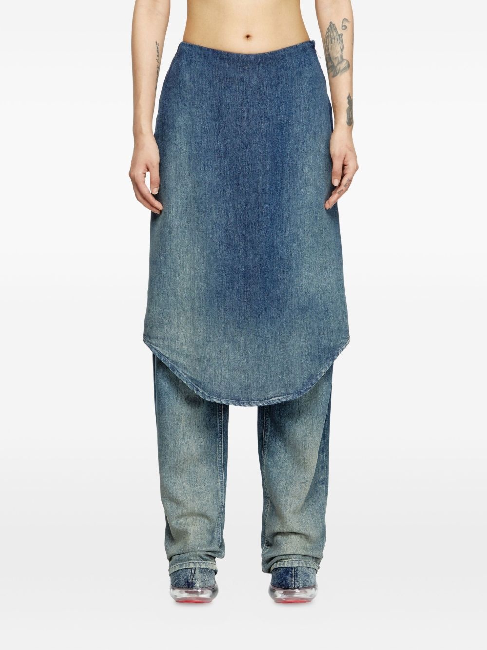 D-Arky layered jeans - 3
