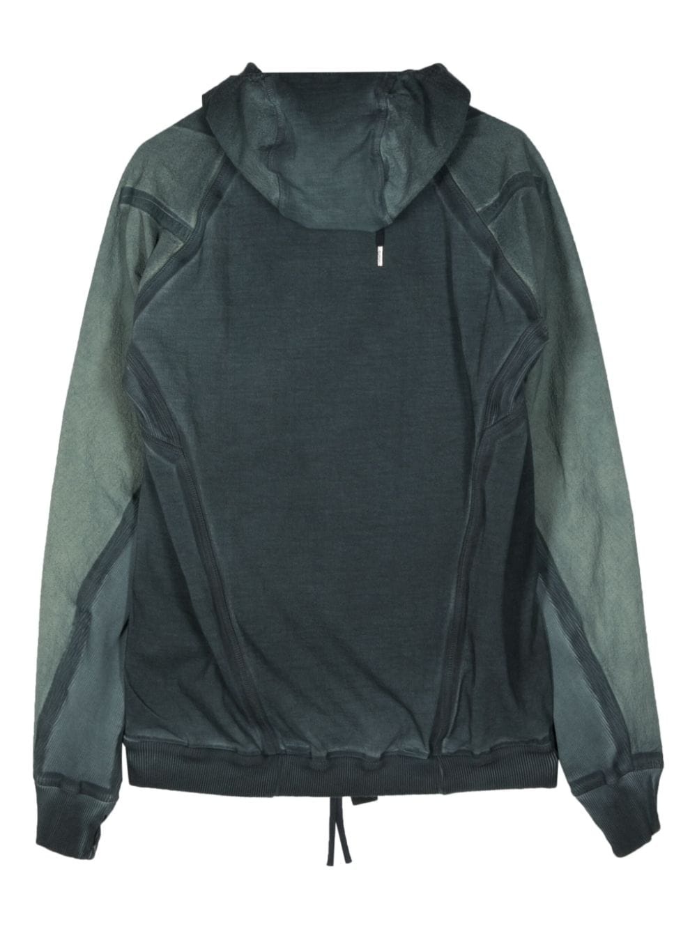 Hybrid Zipper2 natural-dye hooded jacket - 2