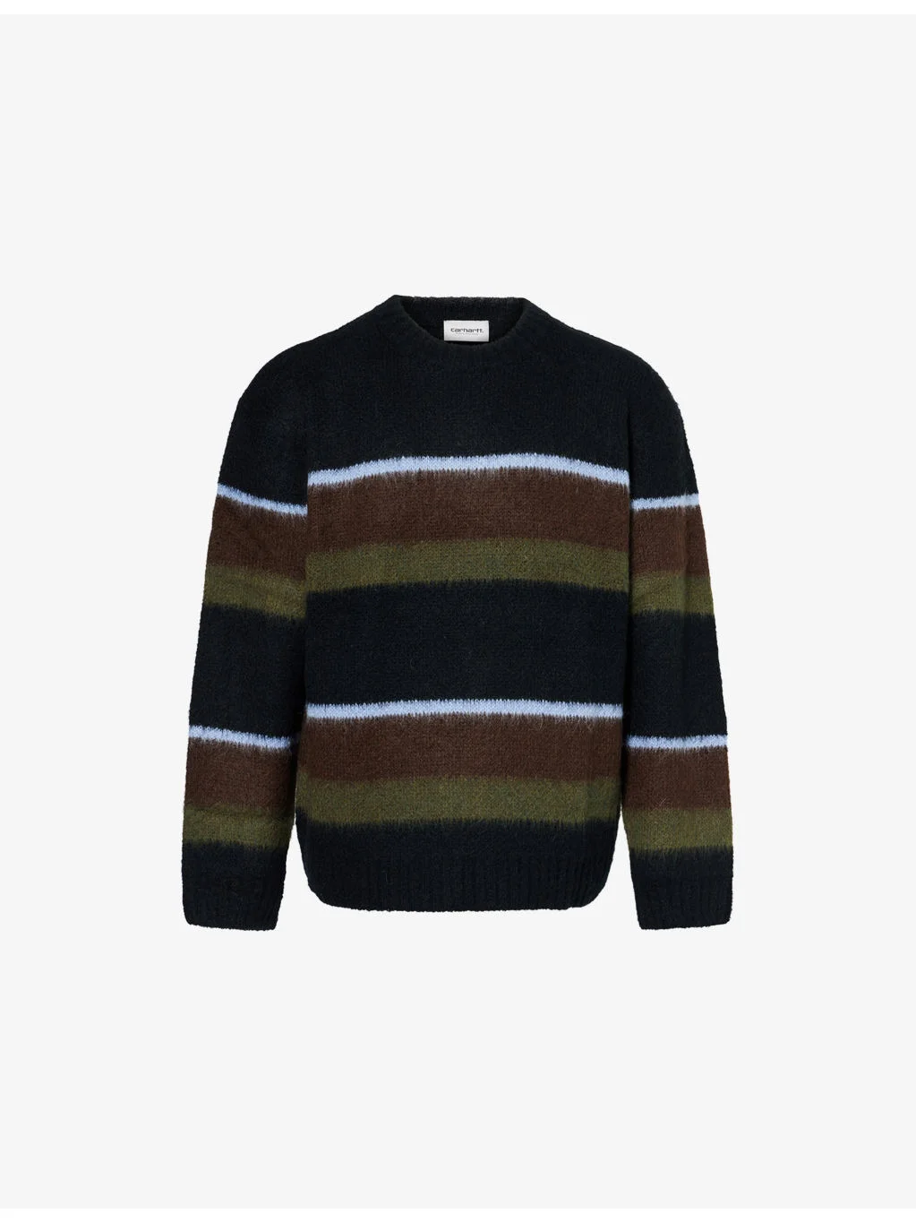 Merton Striped Knitted Jumper - 1