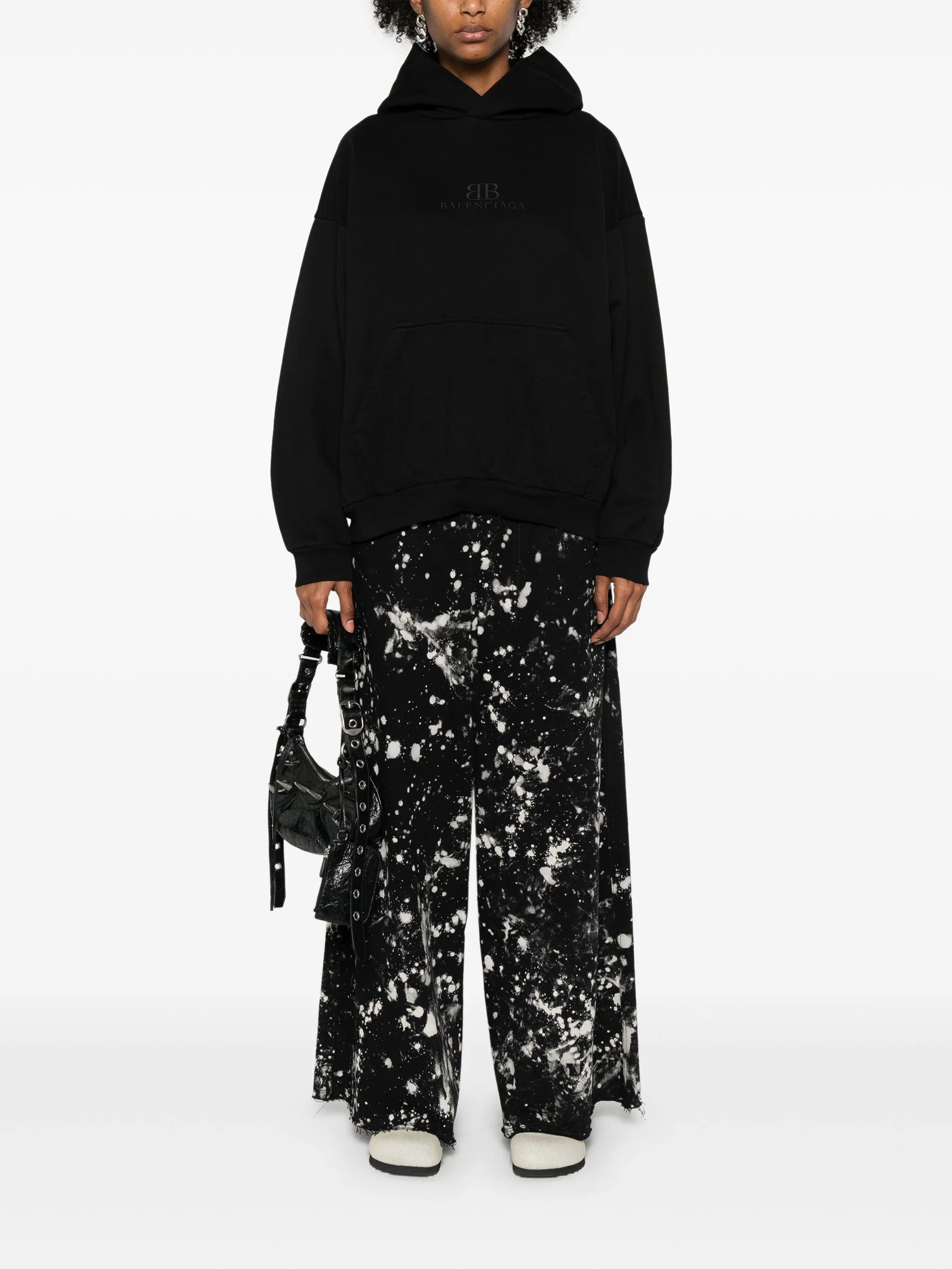 Logo-embroidered Cotton Hoodie - 6