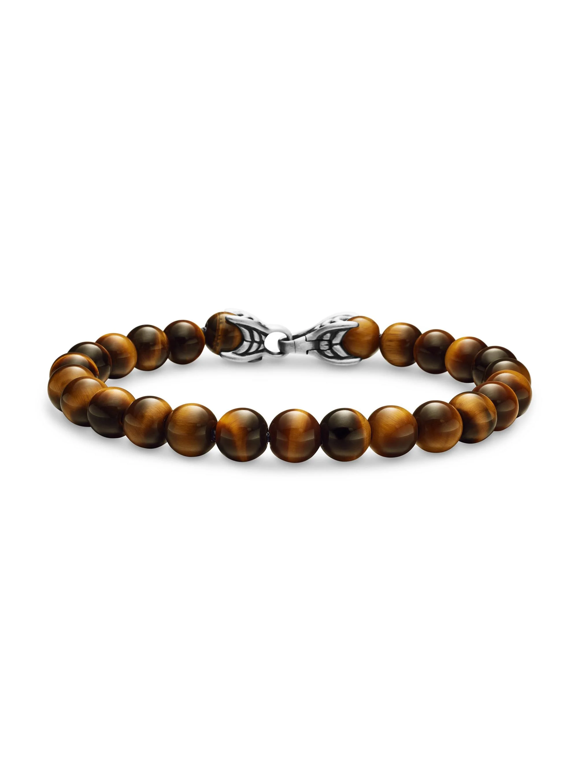 Men's Spiritual Beads Bracelet - Tigers Eye - 1