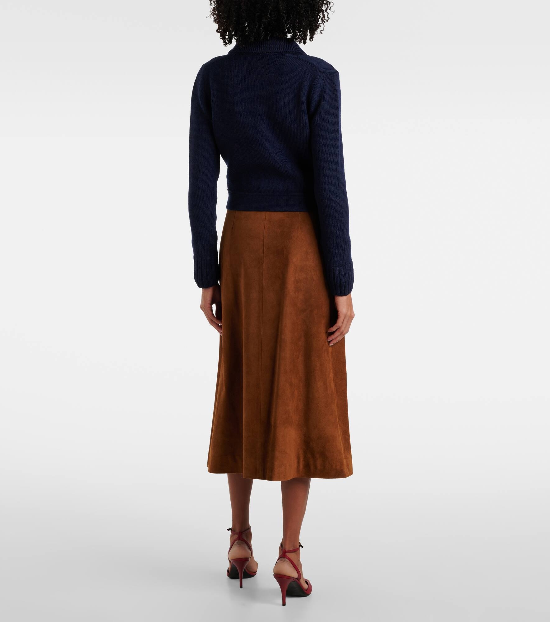 Wool and cotton cardigan - 3