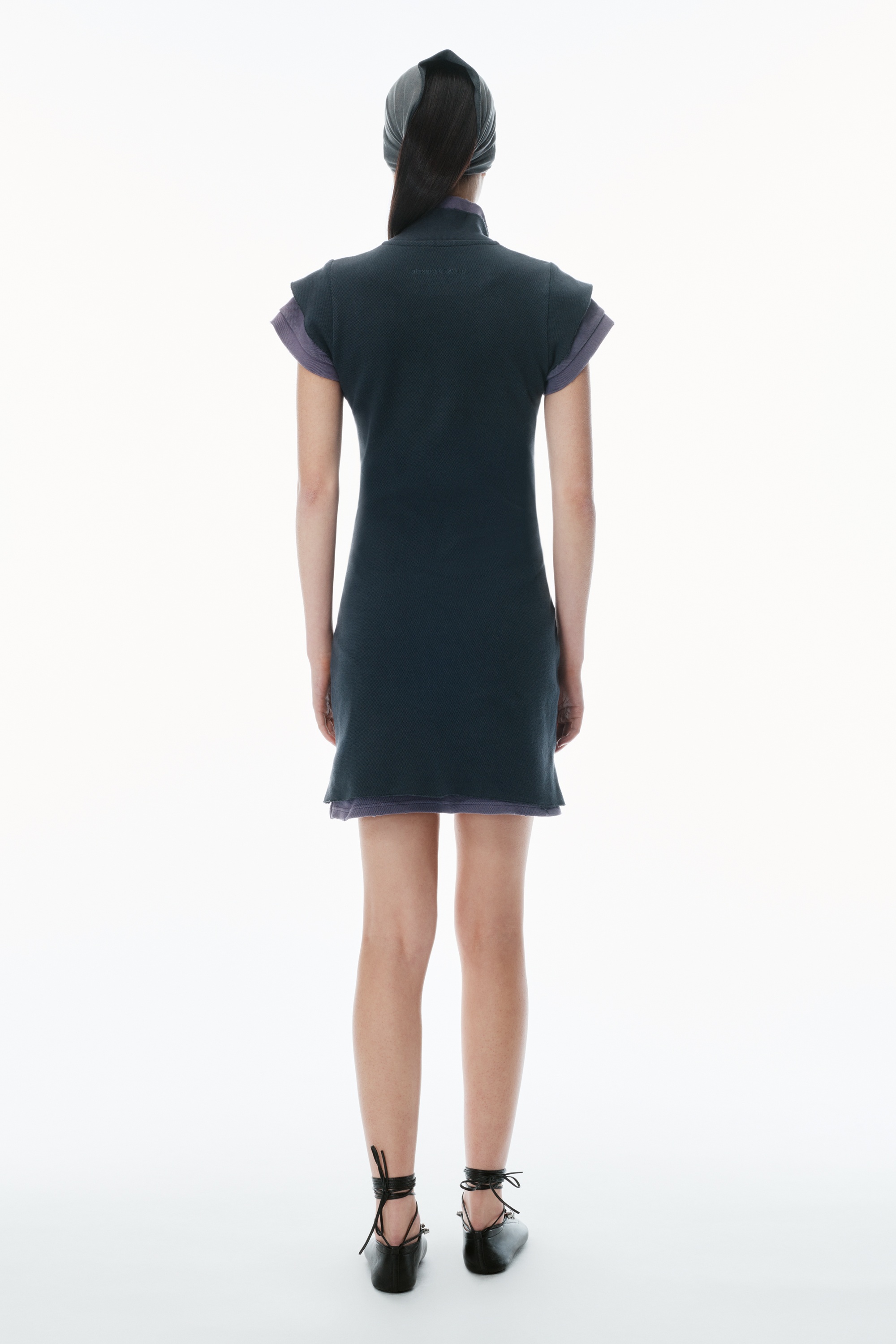 Layered Polo short-sleeve Minidress - 5