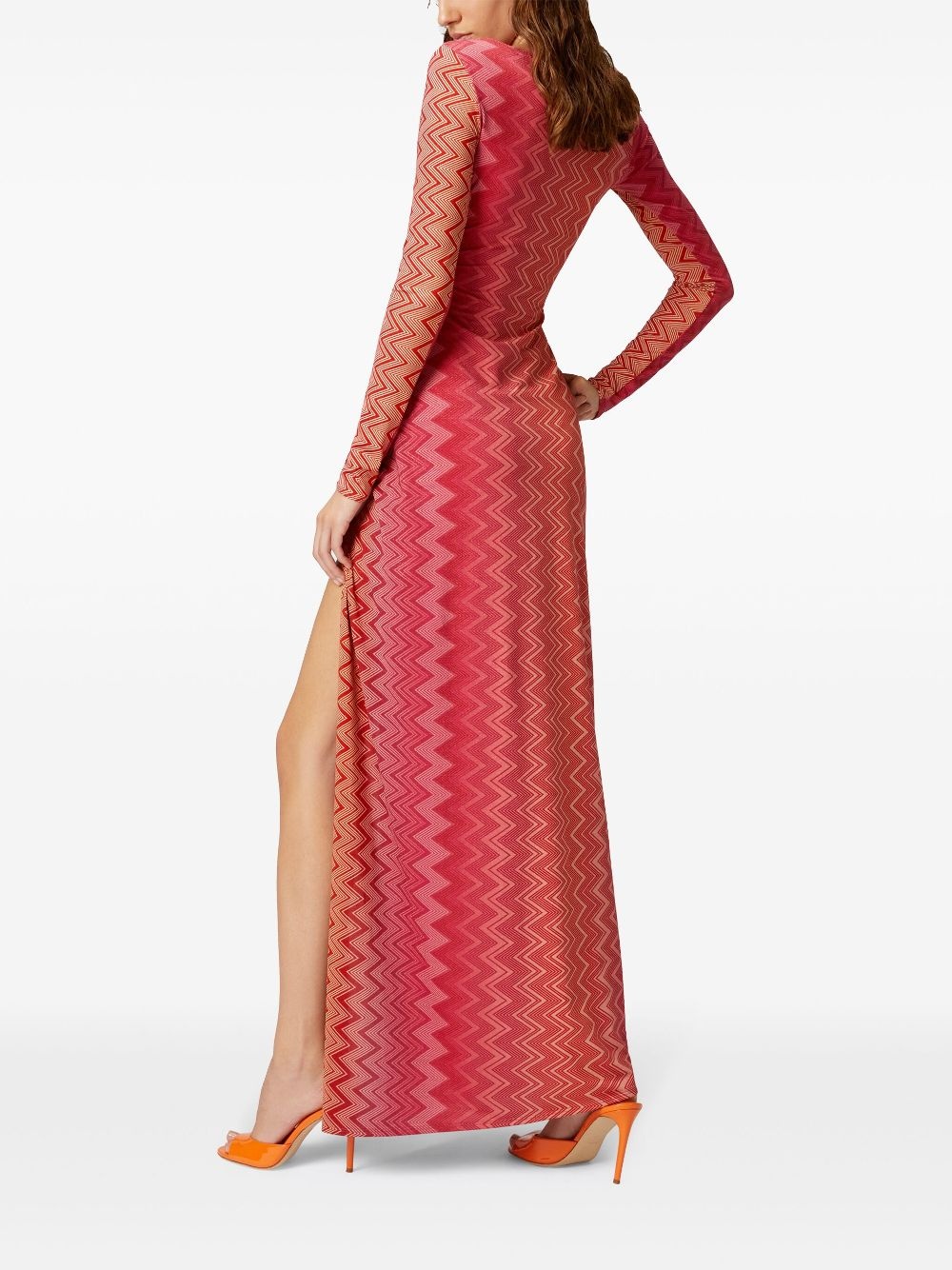 zigzag beach dress - 4