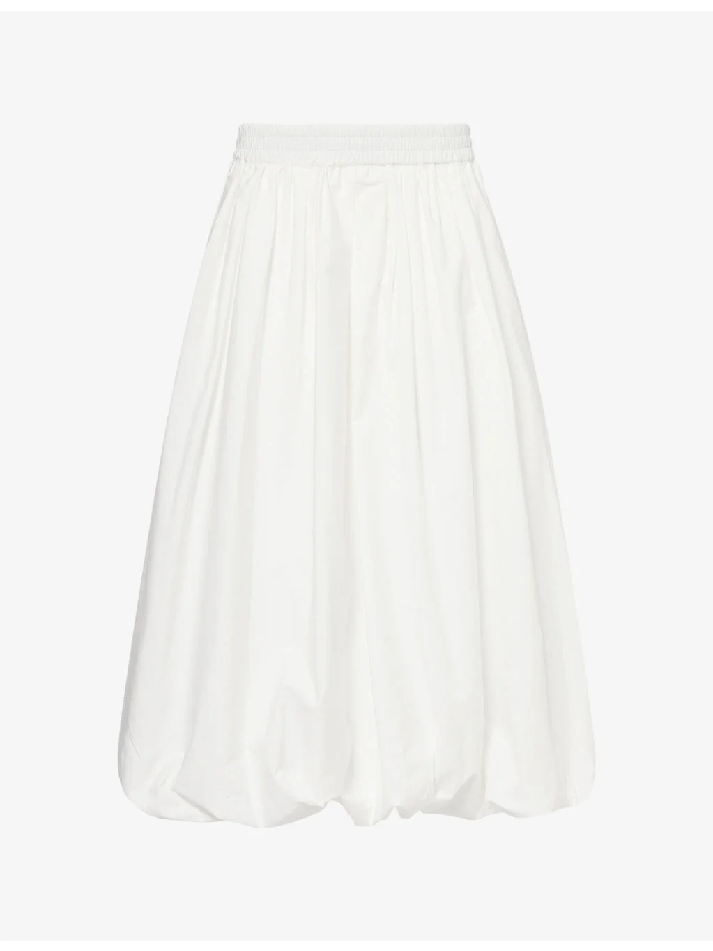 Nuvole Balloon Cotton Maxi Skirt - 1