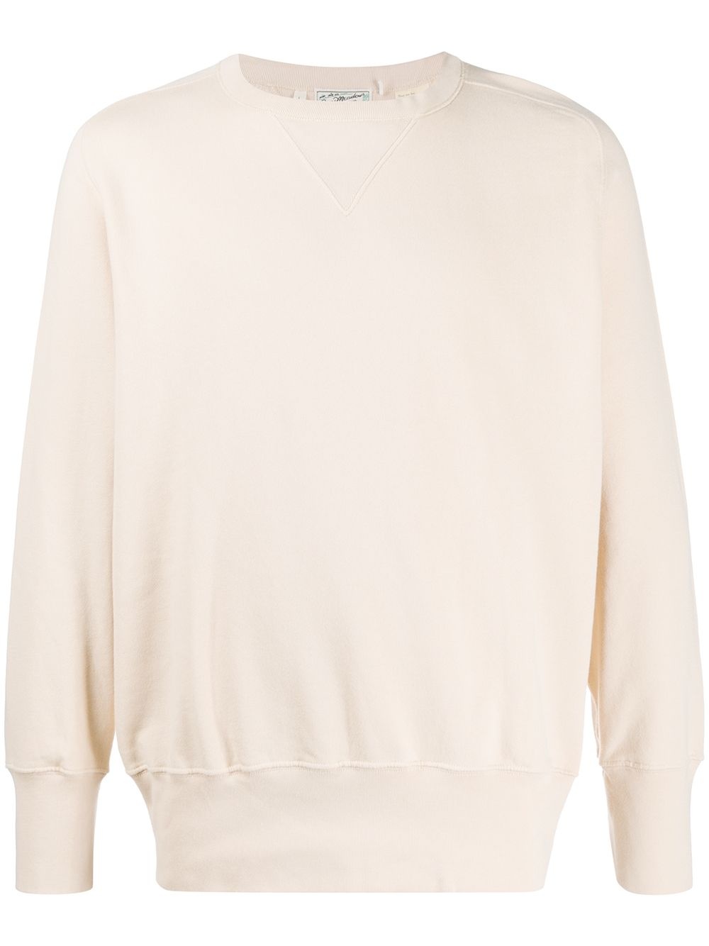 oversized crew neck sweatshirt - 1