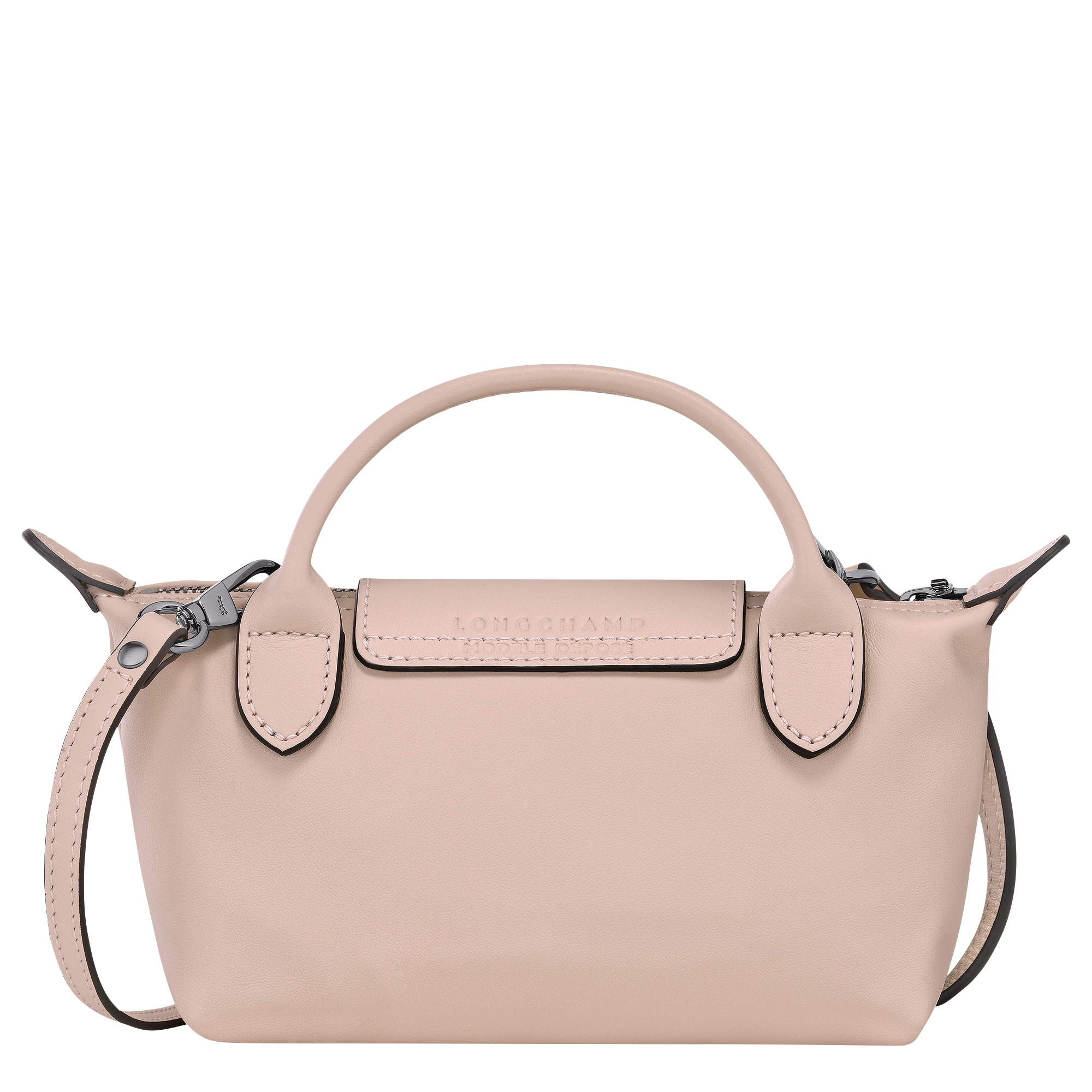 Le Pliage Xtra XS Pouch Nude - Leather - 4