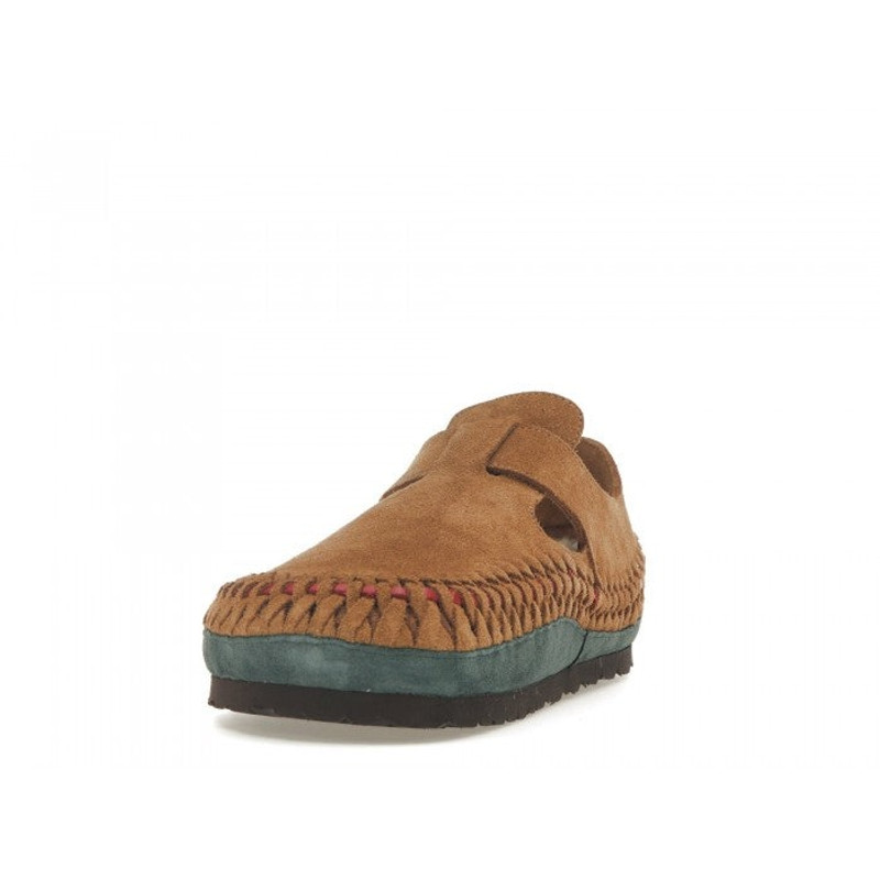 BIRKENSTOCK Birkenstock x Kith London Braided Shoes 'Biscuit' 1027533 outlook