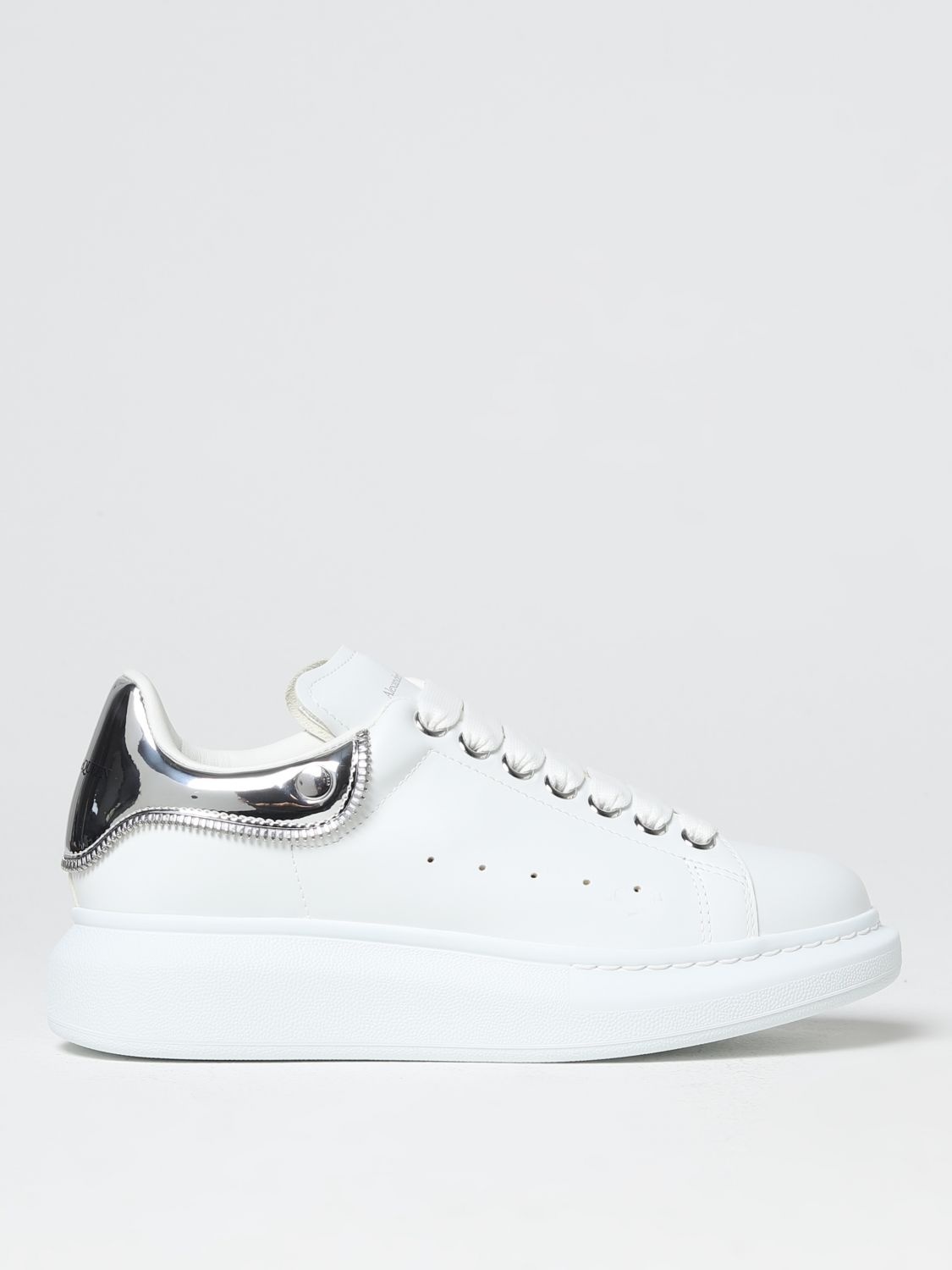 Alexander McQueen leather sneakers - 1