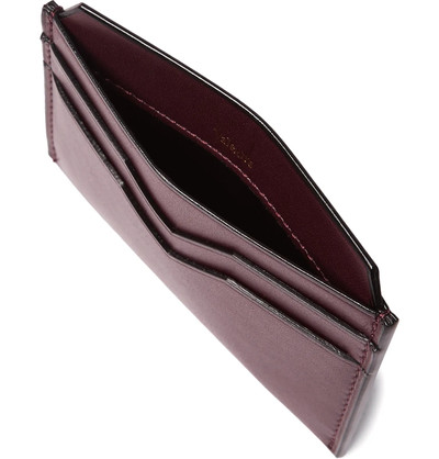 Valextra Leather Cardholder outlook