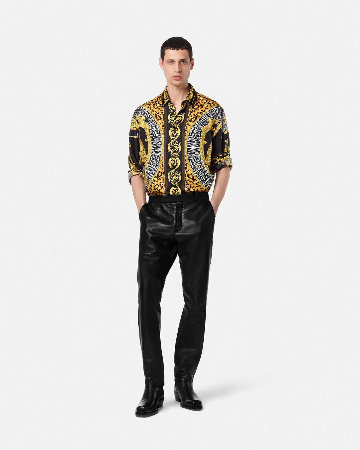 Wild Cats Silk Shirt - 2