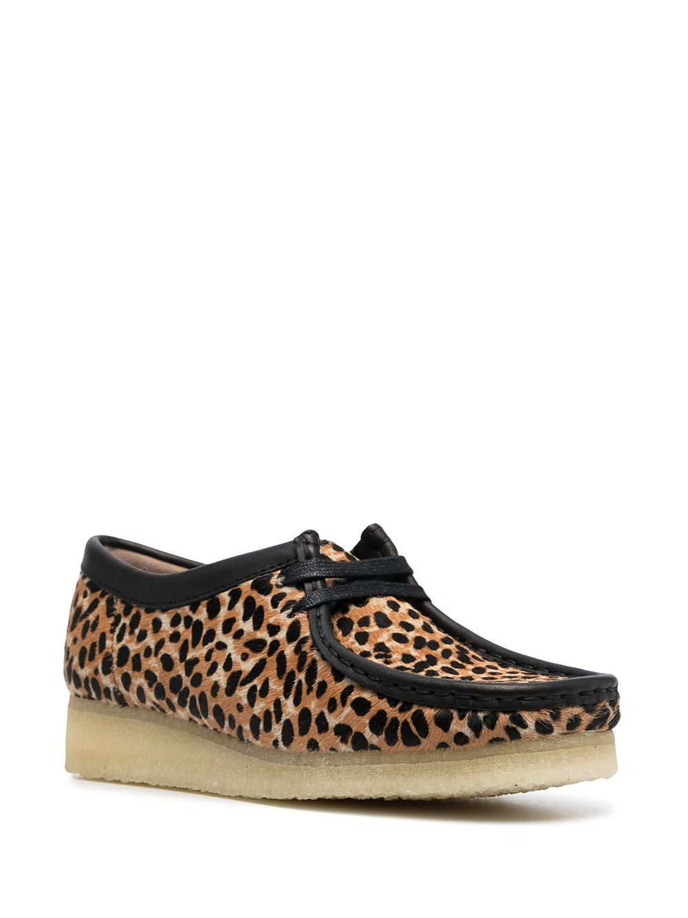 Wallabee leopard-print shoes - 2