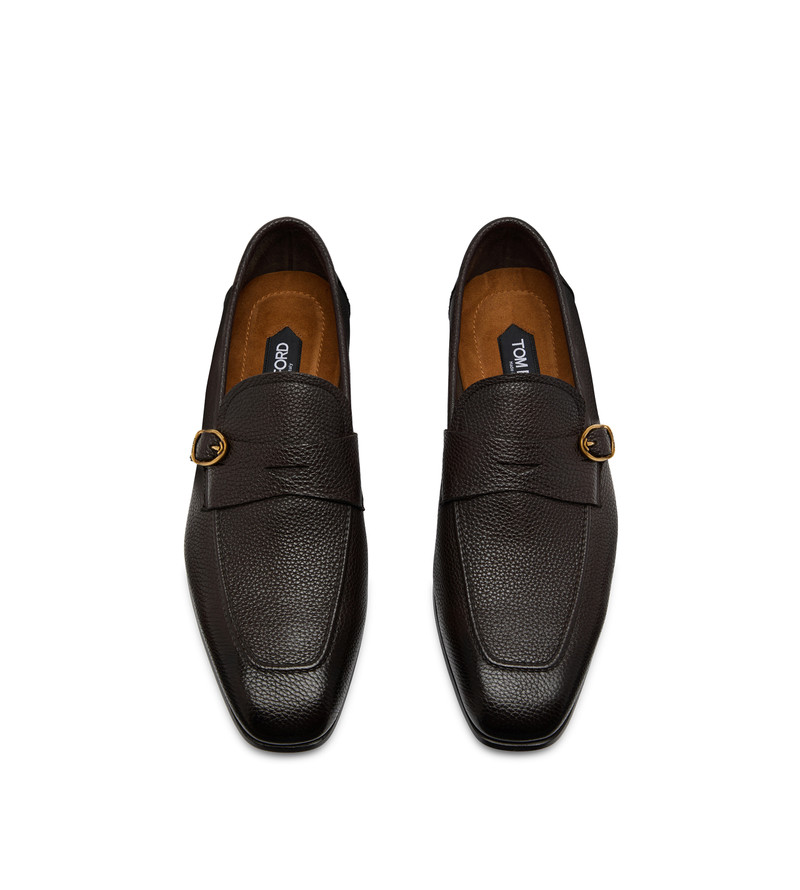 TOM FORD GRAIN DOVER BUCKLE LOAFER outlook