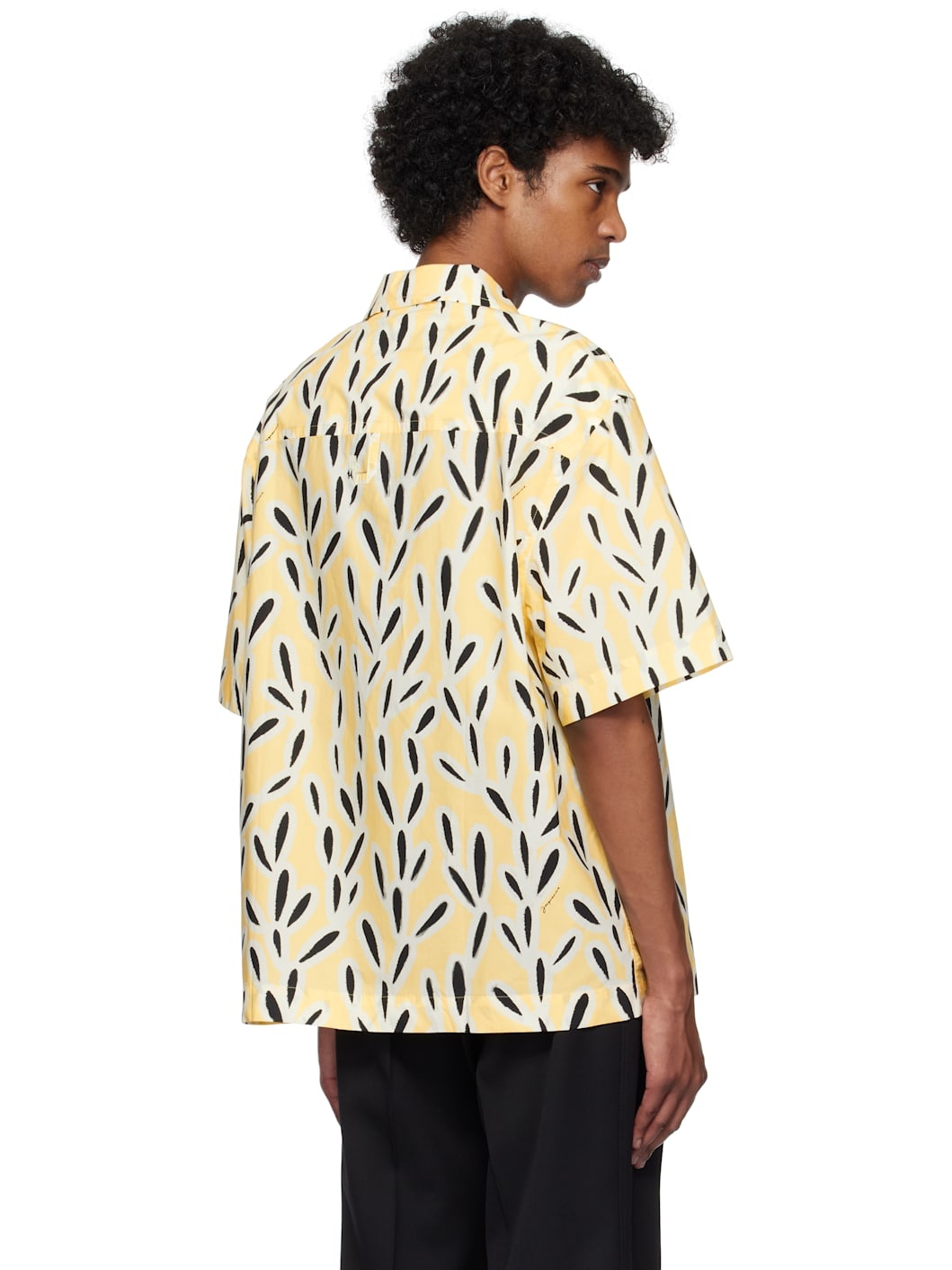 Yellow & Black 'The Jean' Shirt - 3