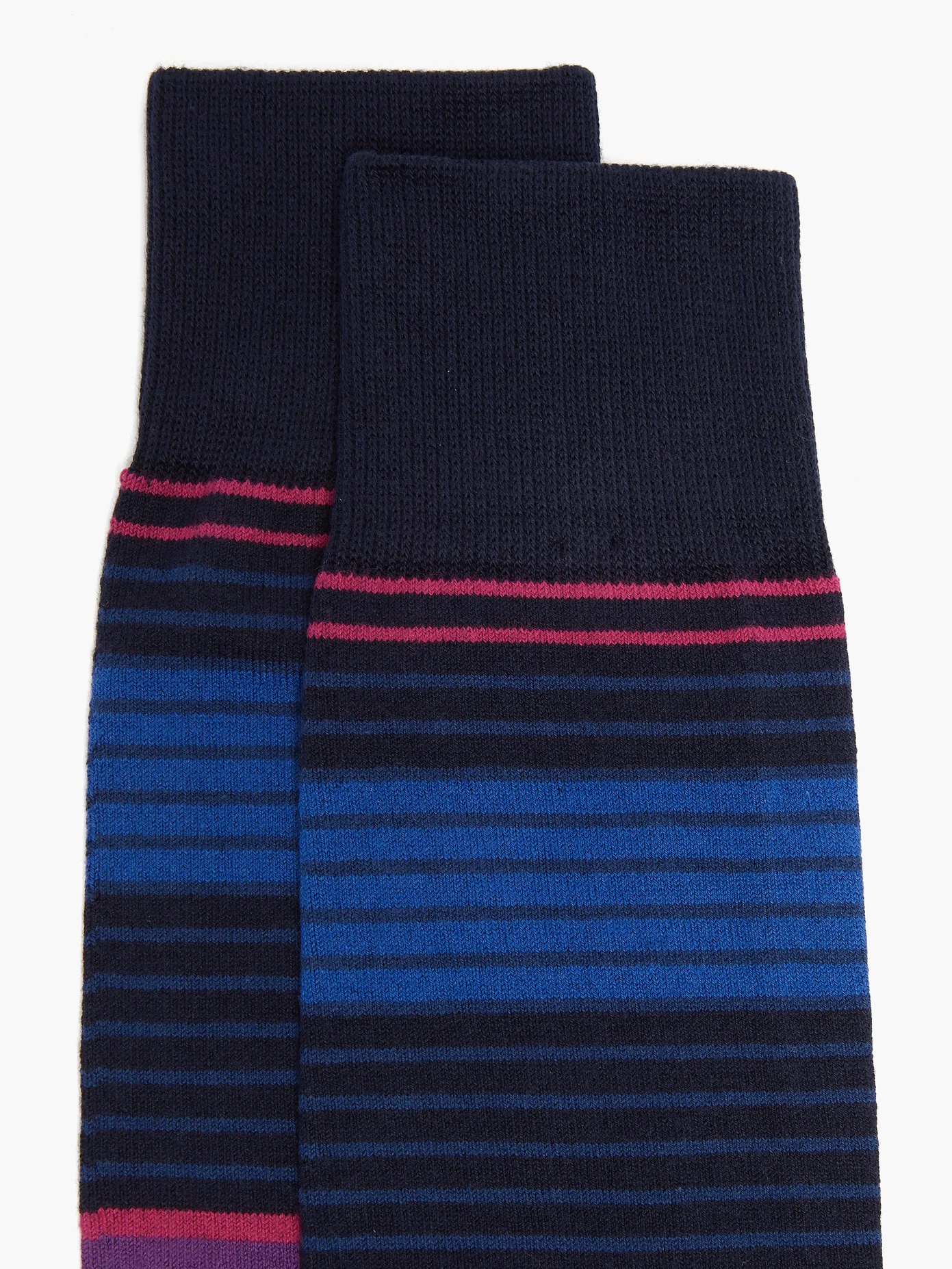 Olly striped cotton-blend socks - 3