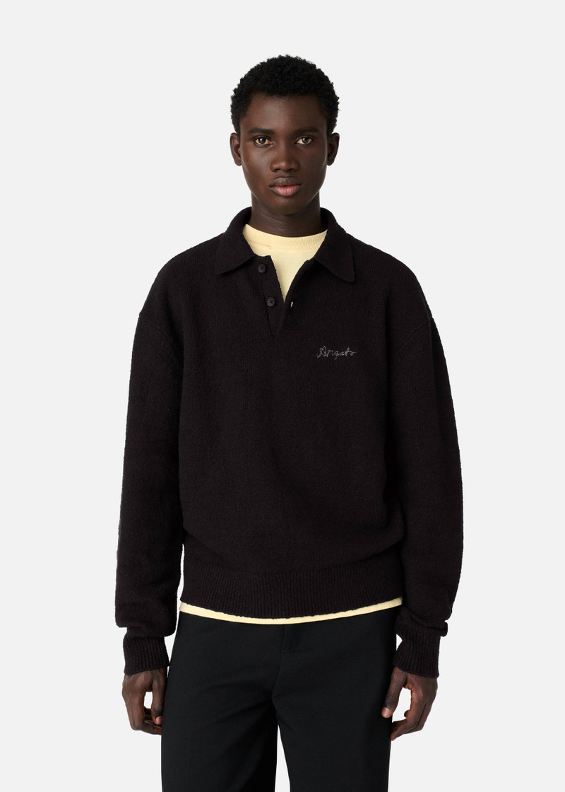 Scribble Polo Sweater 2