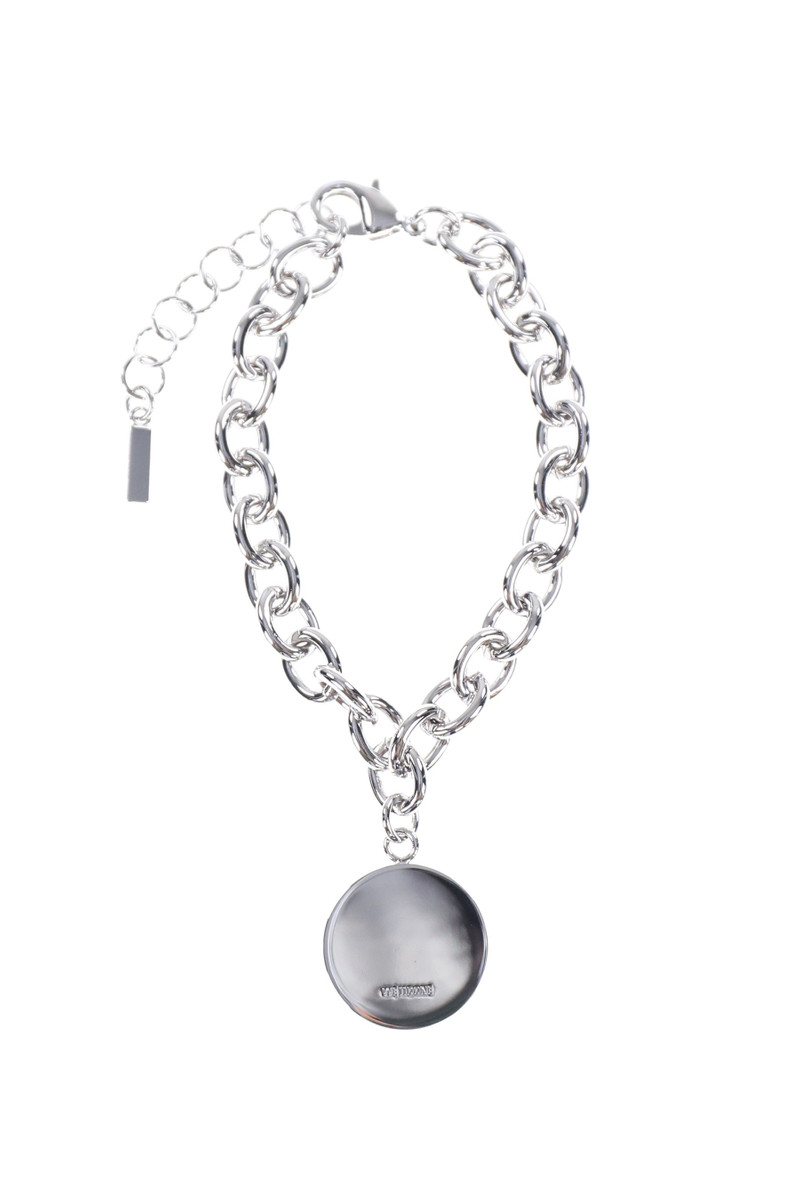 SMILEY CHAIN BRACELET / SIL 3