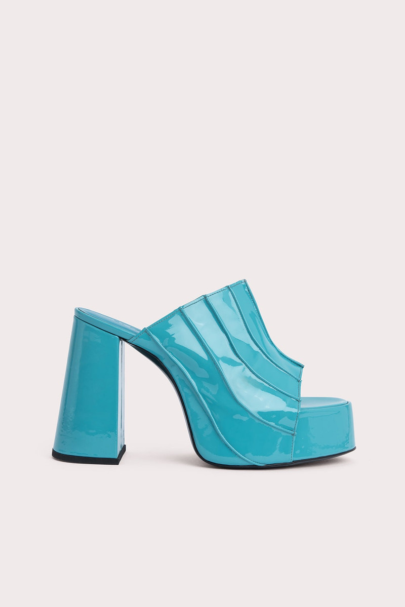 Brad Aquamarine Patent Leather 1