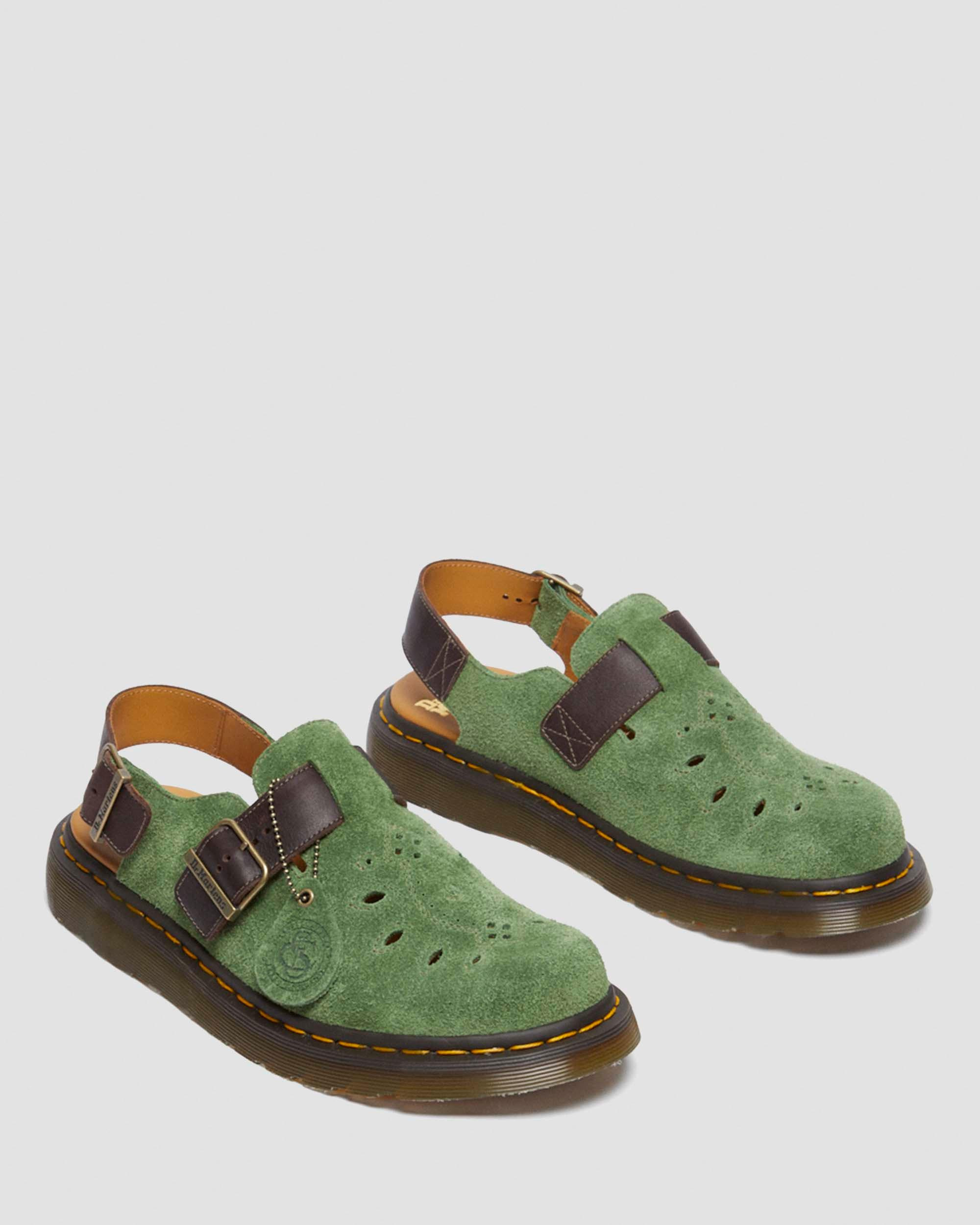 Jorge Desert Oasis Suede Slingback Mule - 8