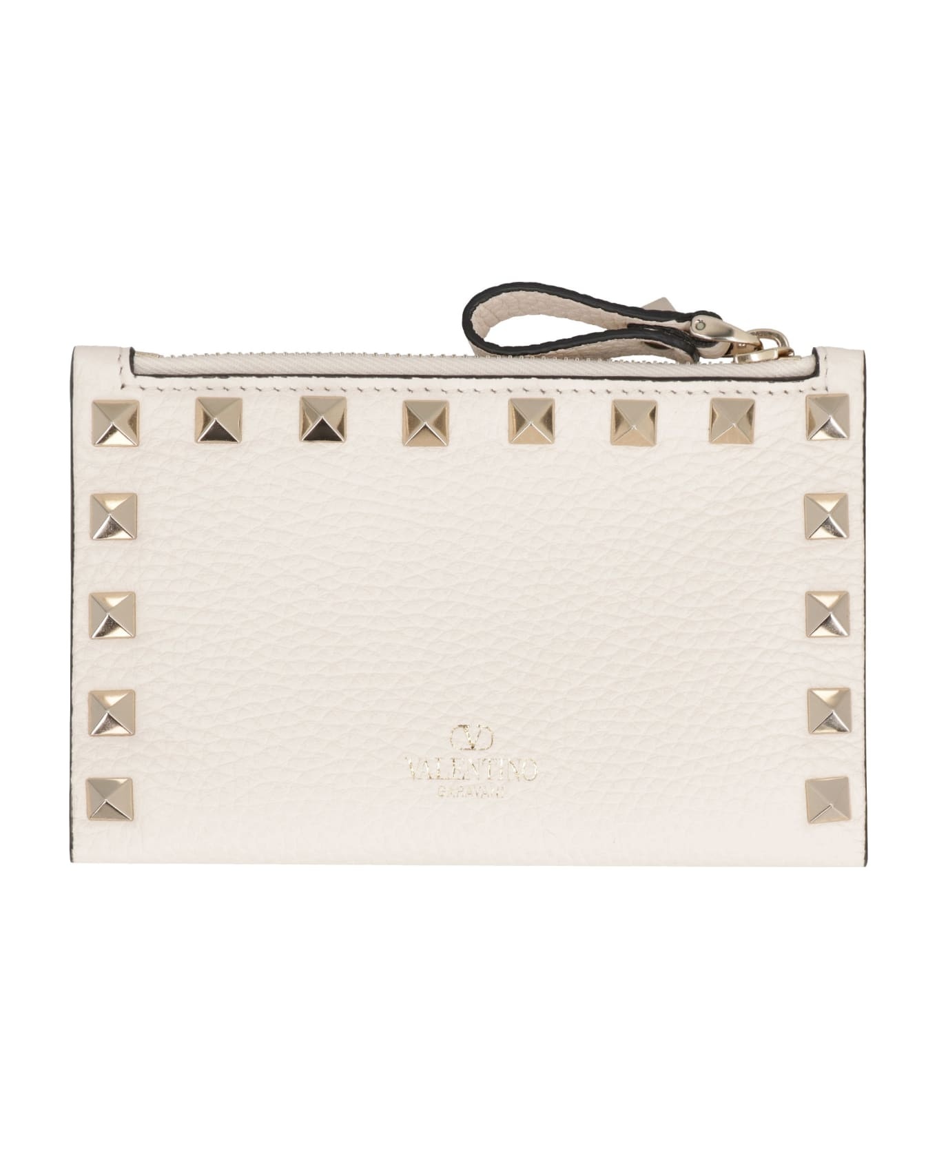 Valentino Garavani - Rockstud Leather Card Holder - 3