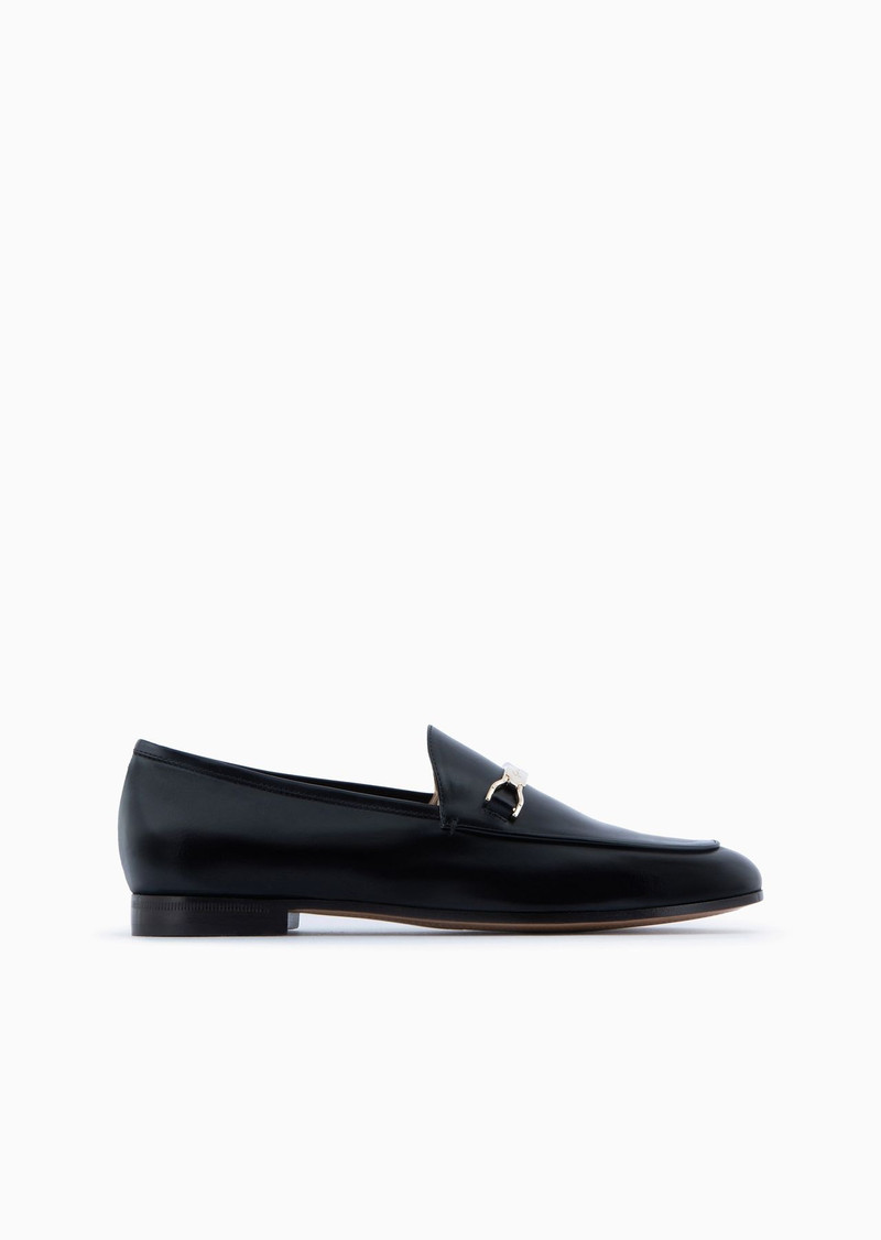 Leather loafers with snaffle 1