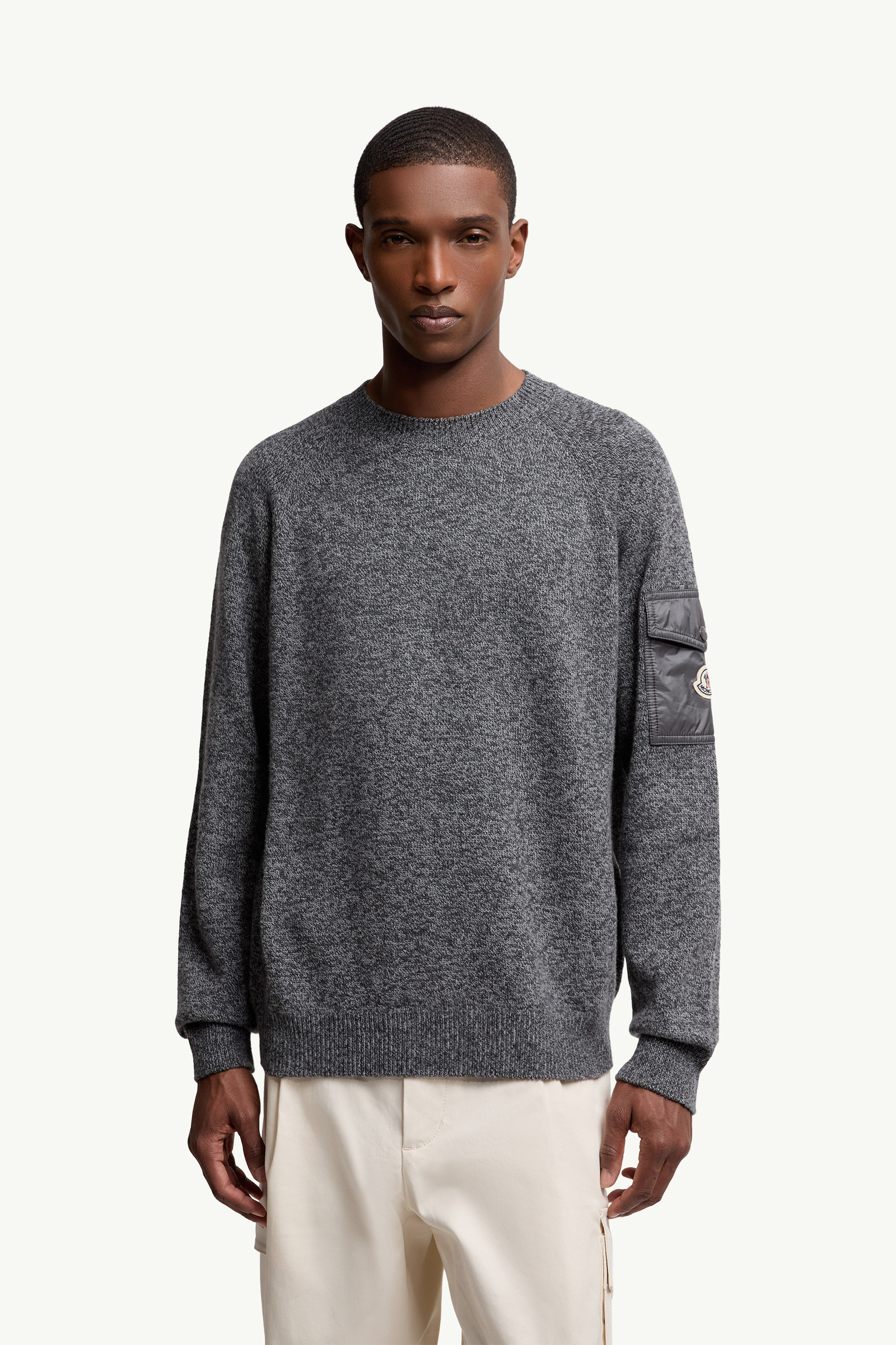 Mouliné Wool & Cashmere Sweater - 3