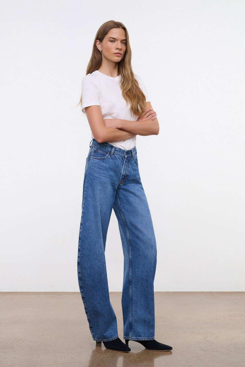 STAUD STAUD JACKSON BARREL JEAN VINTAGE WASH outlook
