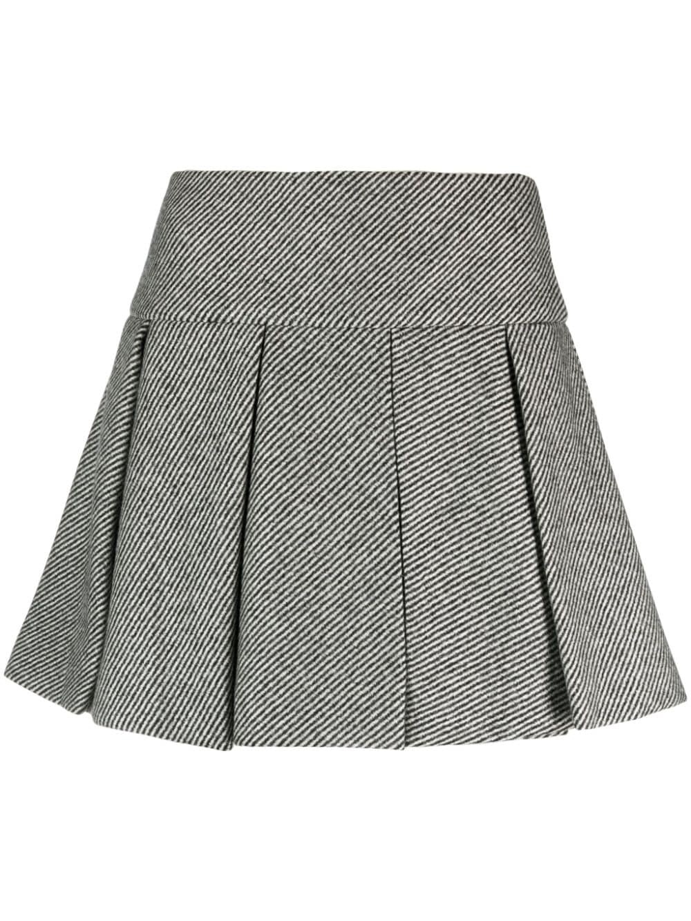 Palto pleated virgin wool skirt - 1