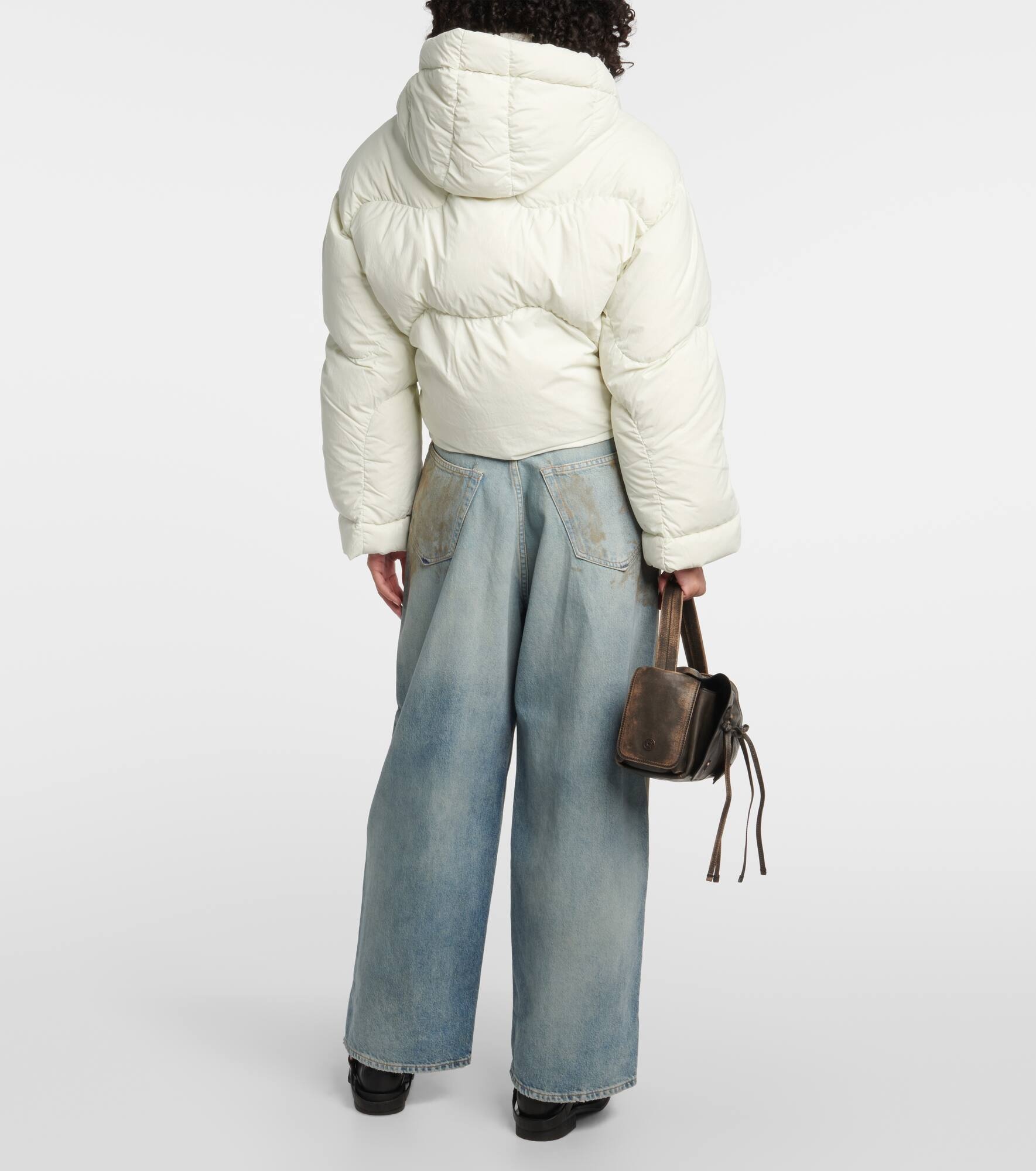 Acne Studios Logo puffer jacket | mytheresa | REVERSIBLE