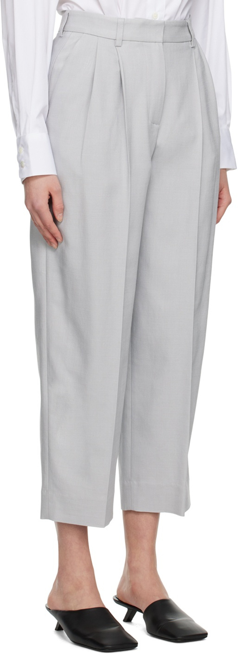 House of Dagmar Gray Suit Trousers outlook