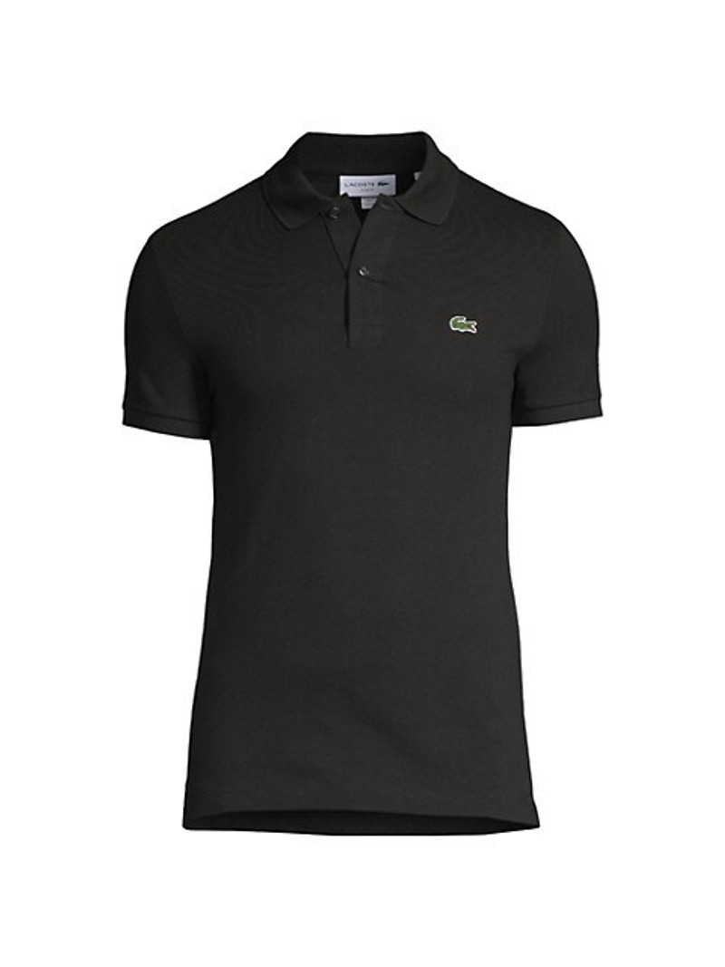 Slim-Fit Piqué Polo Shirt - 1