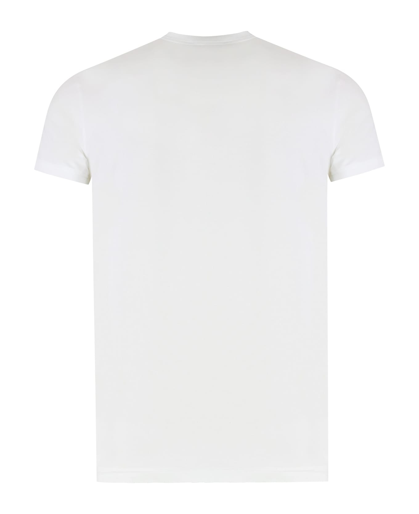 Cotton Crew-neck T-shirt - 2