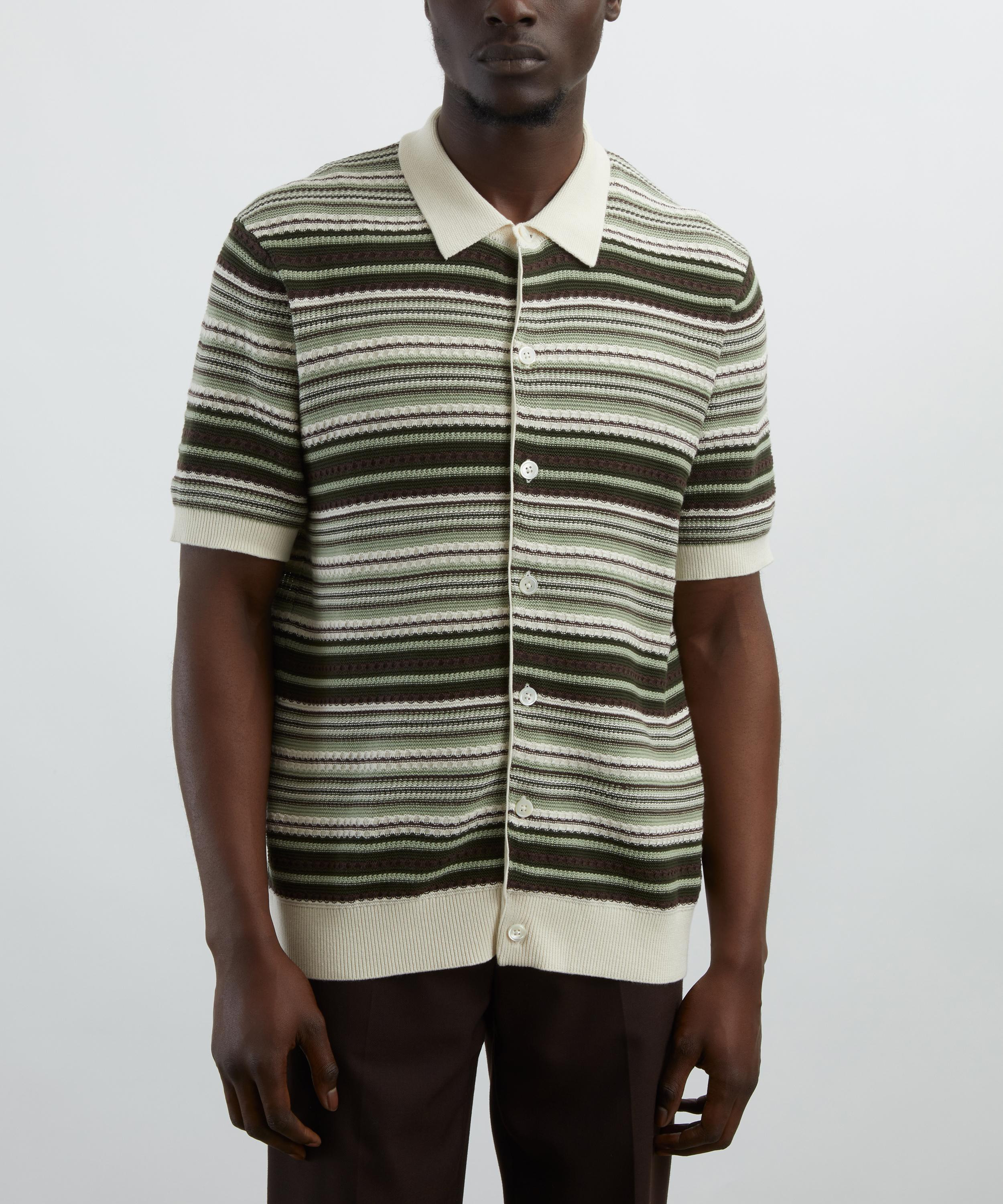 Nolan Textured Cardigan Polo - 3