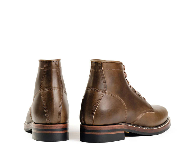 LK-040 El Capitan Horween CXL Leather Dark Olive - 5