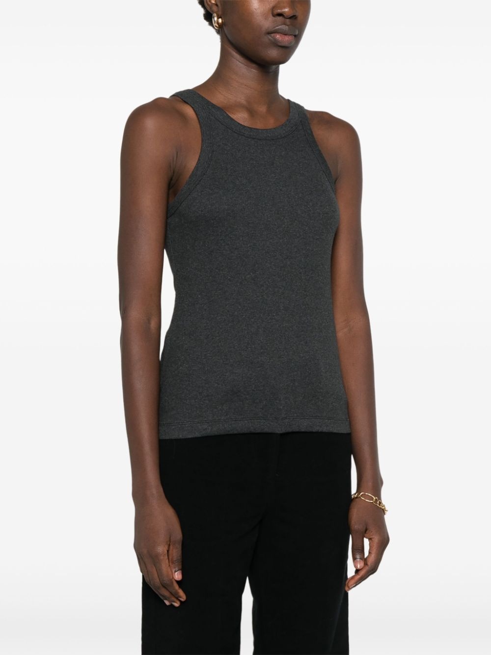 ribbed tank top - 3